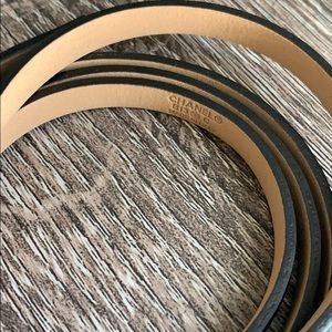CHANEL Accessories - Genuine Chanel skinny leather belt CHANEL Accessories - Genuine Chanel skinny leather belt